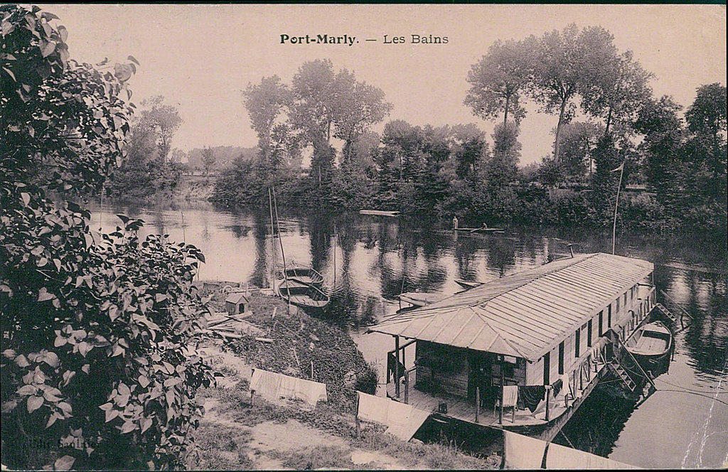 Carte postale sur Le Port-Marly - France