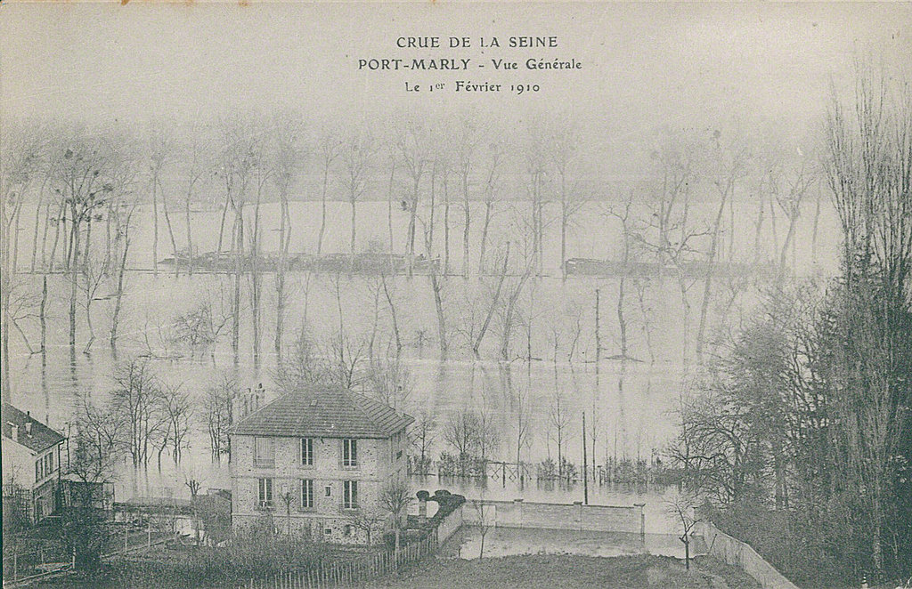 Carte postale sur Le Port-Marly - France