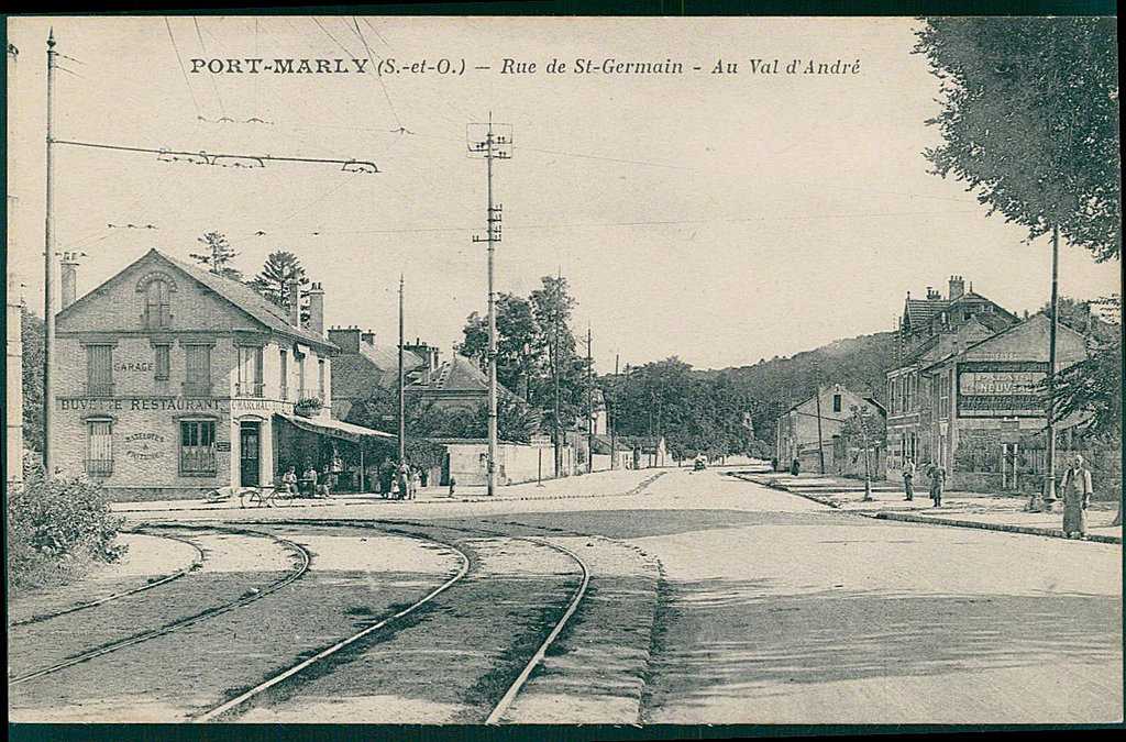Carte postale sur Le Port-Marly - France