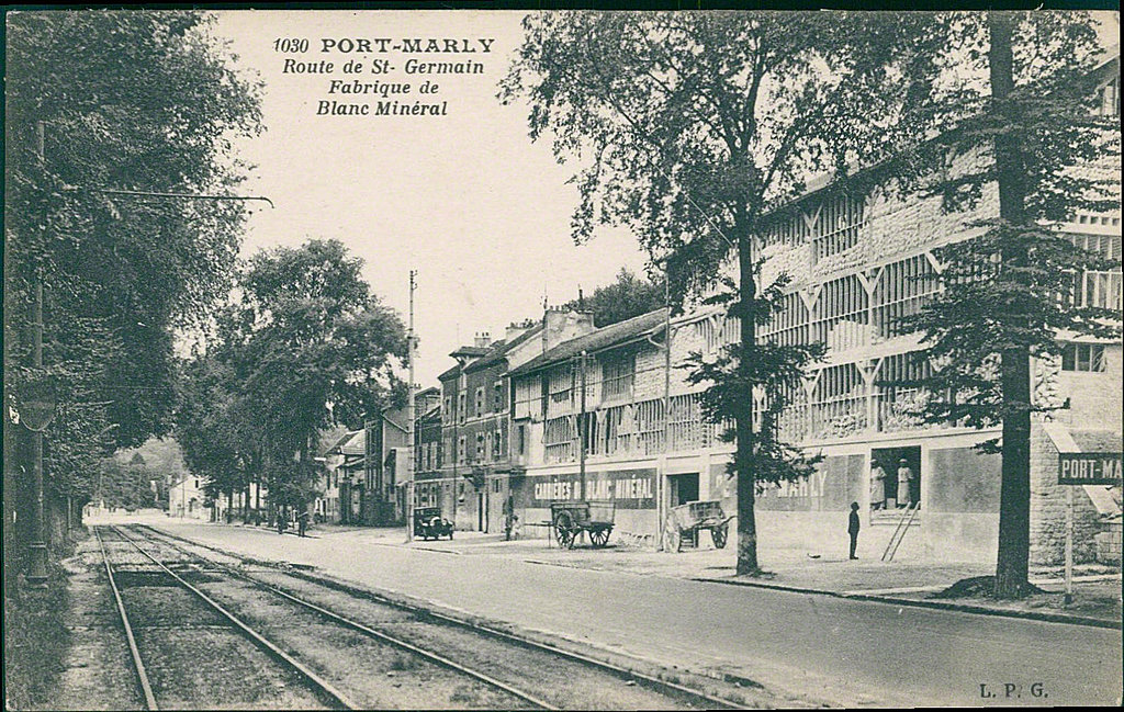 Carte postale sur Le Port-Marly - France