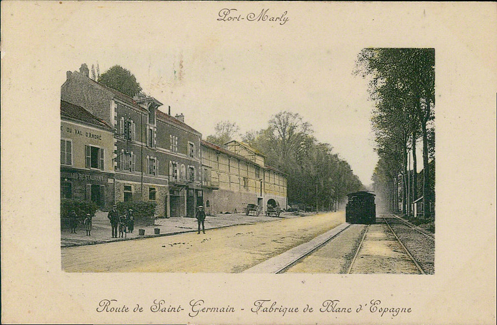 Carte postale sur Le Port-Marly - France