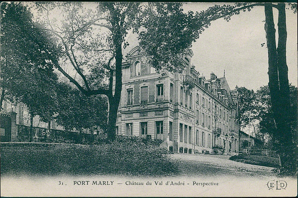 Carte postale sur Le Port-Marly - France