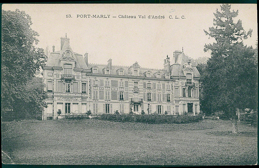Carte postale sur Le Port-Marly - France