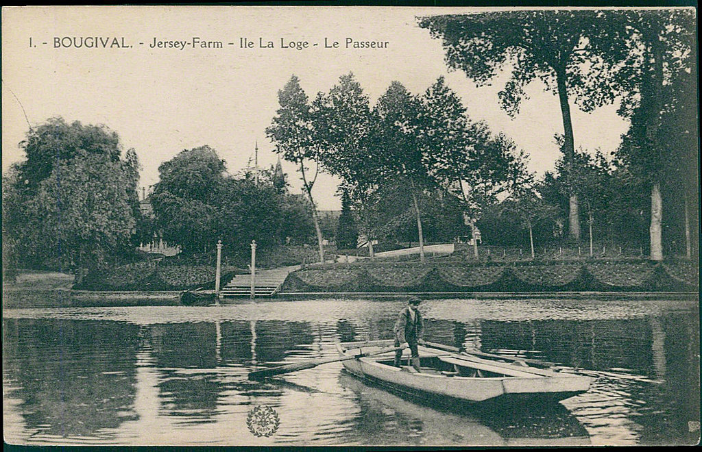 Carte postale sur Le Port-Marly - France