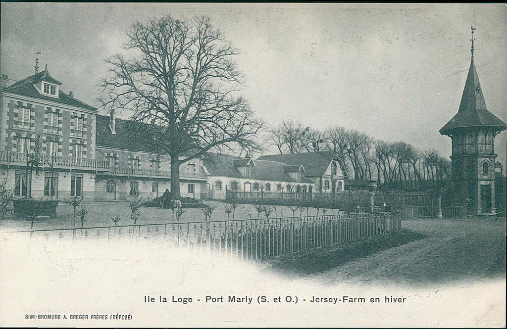 Carte postale sur Le Port-Marly - France