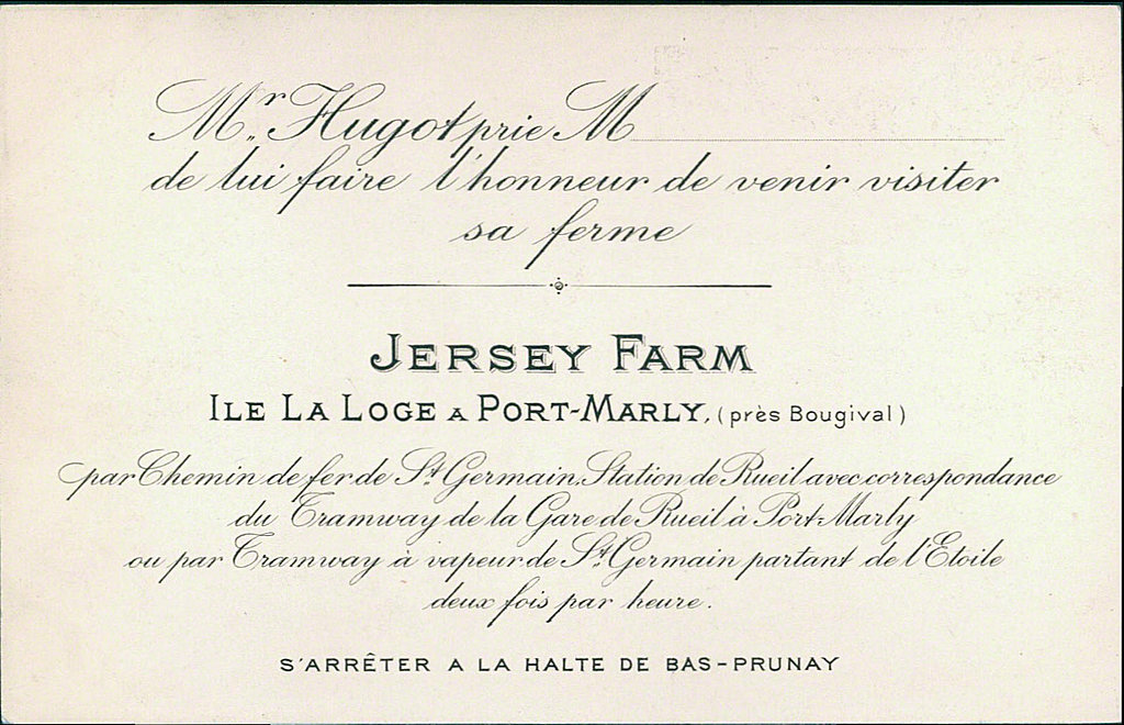 Carte postale sur Le Port-Marly - France