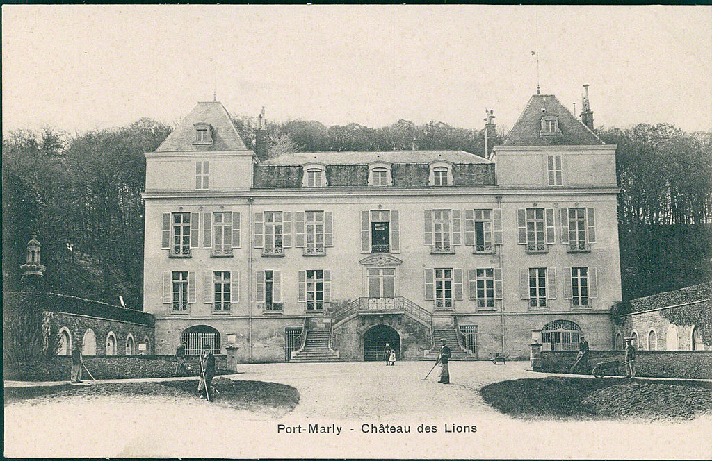Carte postale sur Le Port-Marly - France