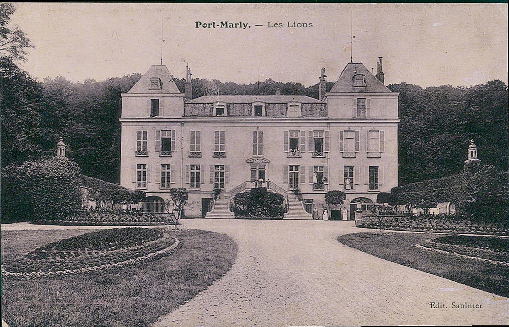 Carte postale sur Le Port-Marly - France