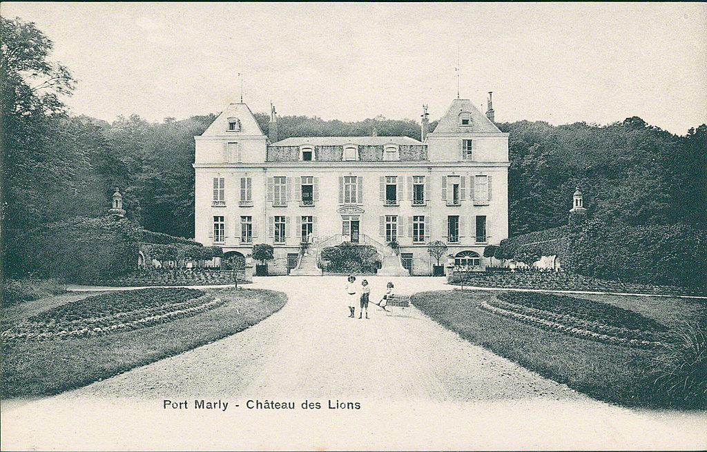 Carte postale sur Le Port-Marly - France