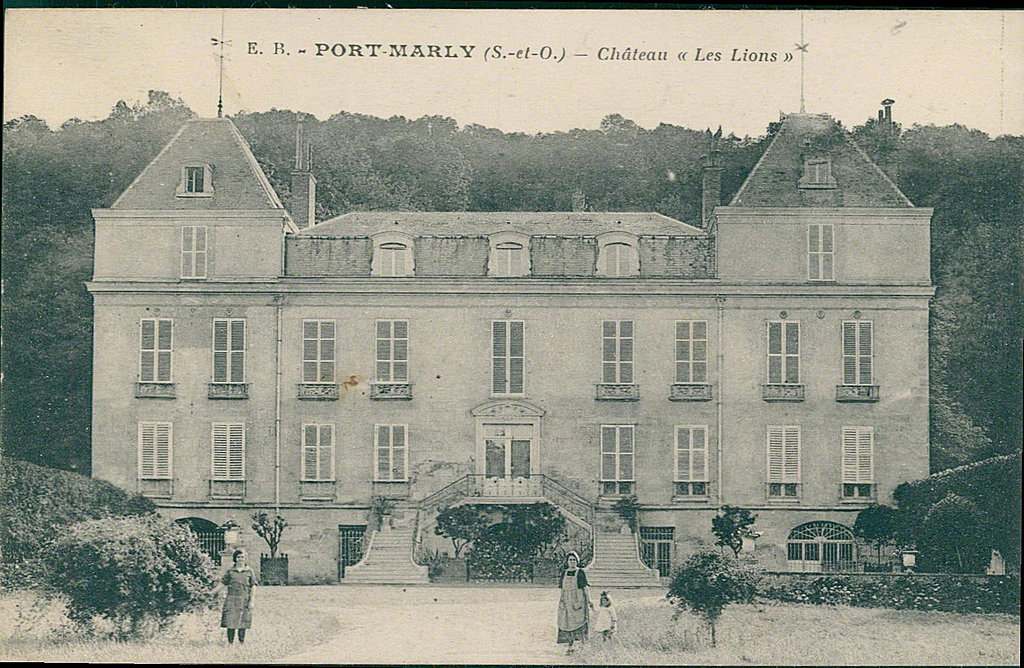 Carte postale sur Le Port-Marly - France