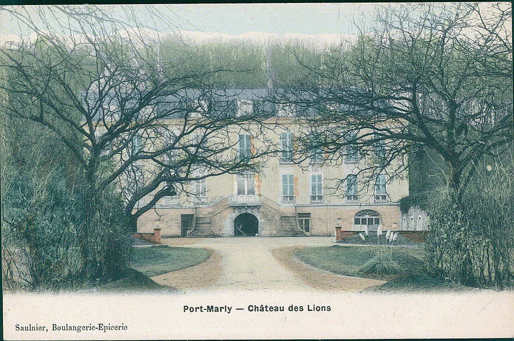Carte postale sur Le Port-Marly - France