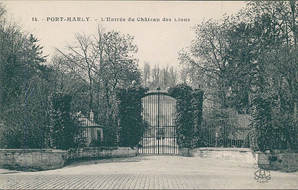 Carte postale sur Le Port-Marly - France