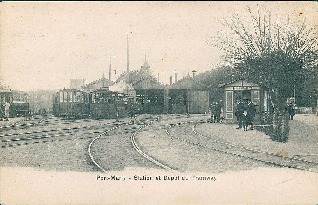 Carte postale sur Le Port-Marly - France
