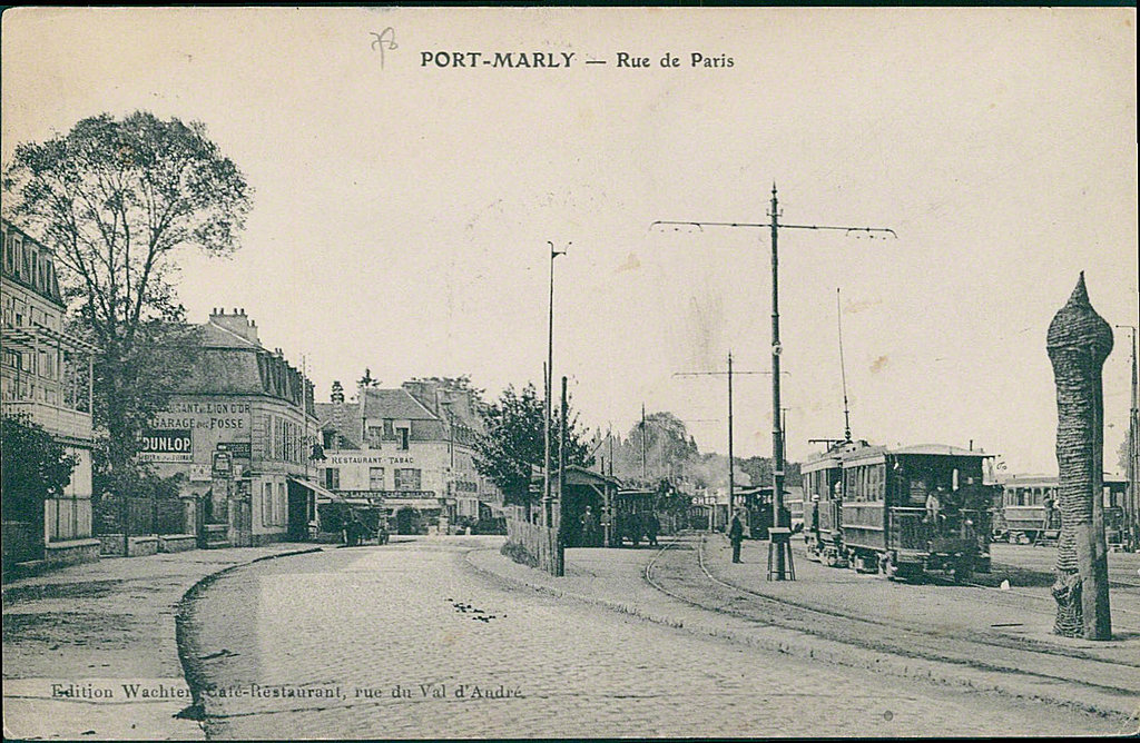 Carte postale sur Le Port-Marly - France