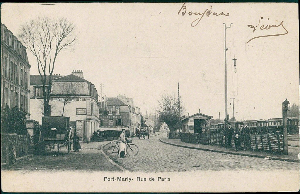 Carte postale sur Le Port-Marly - France