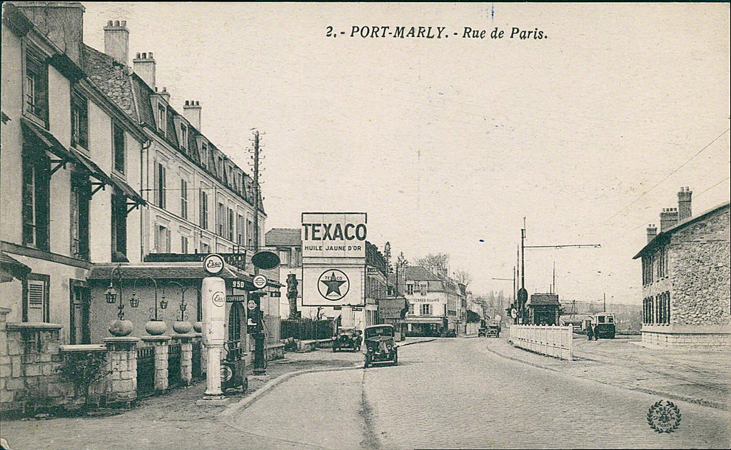Carte postale sur Le Port-Marly - France