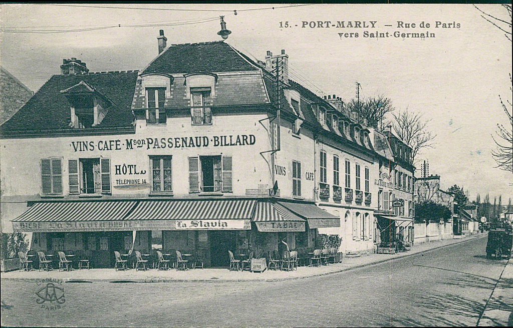 Carte postale sur Le Port-Marly - France