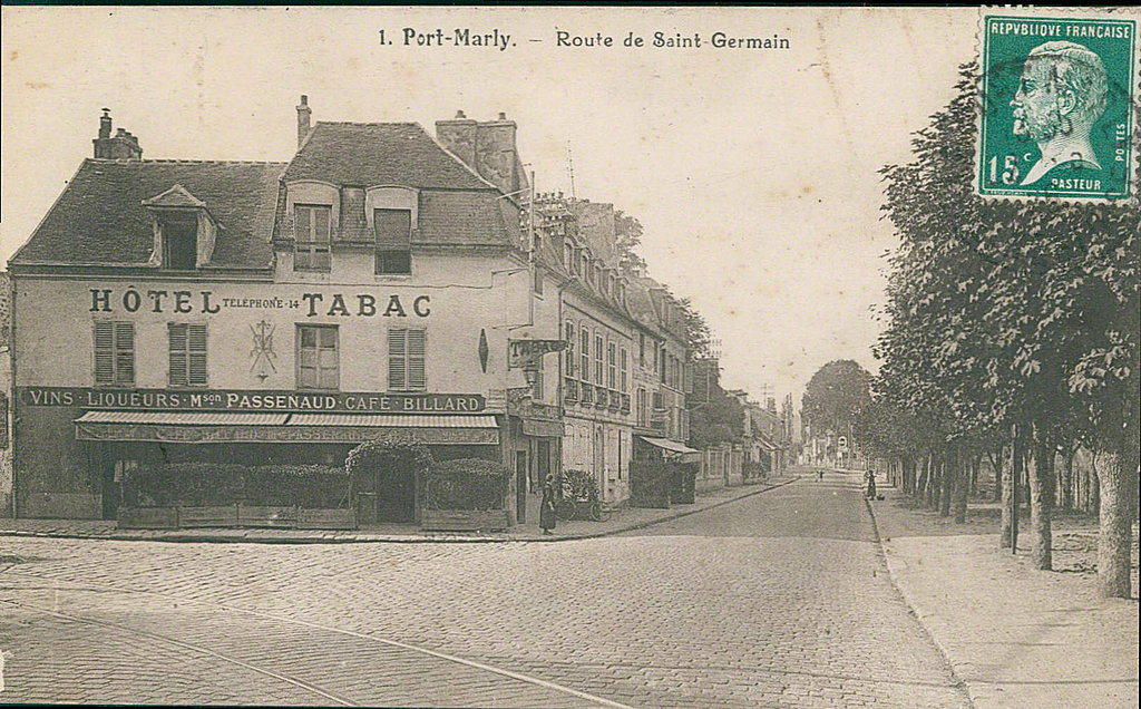 Carte postale sur Le Port-Marly - France