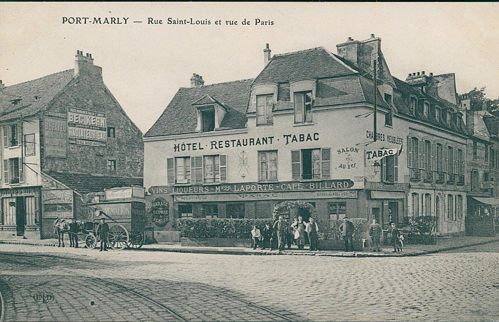 Carte postale sur Le Port-Marly - France