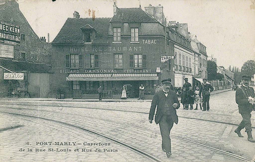 Carte postale sur Le Port-Marly - France