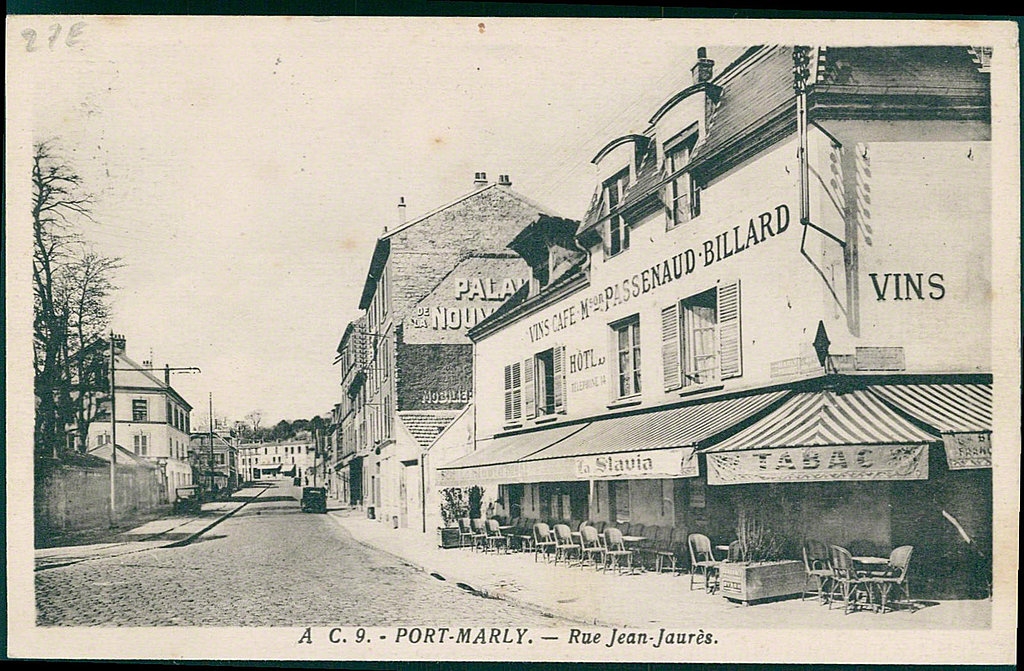 Carte postale sur Le Port-Marly - France
