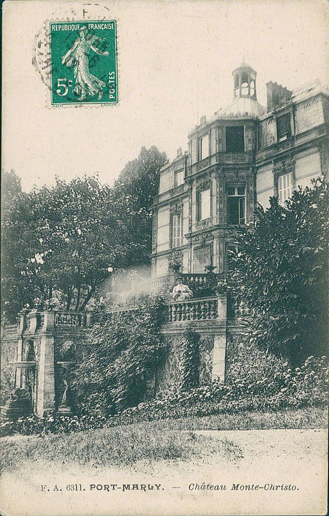 Carte postale sur Le Port-Marly - France
