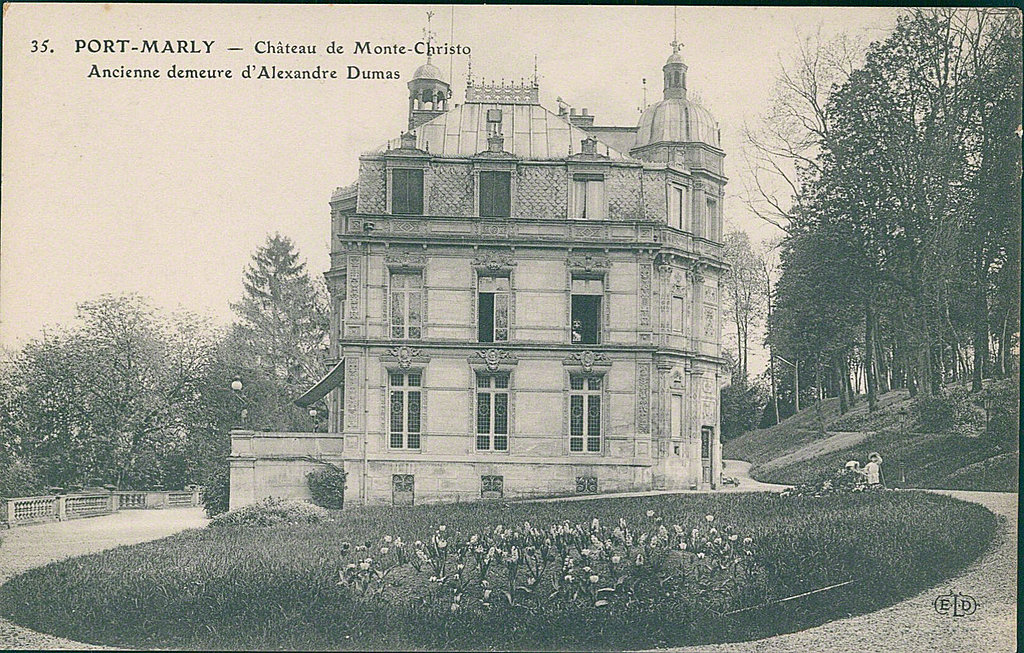 Carte postale sur Le Port-Marly - France